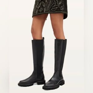 All saints women’s tall leather boots